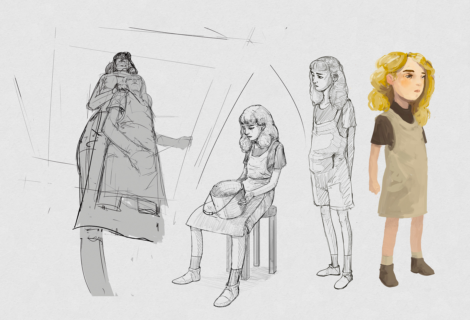 Character sketches 